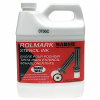 Rolmark All-Purpose Stencil Ink - Quart