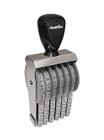 Justrite 4-6 Band Line Numberer 1/2" Character
