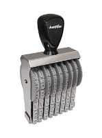 Justrite 4-8 Band Line Numberer 1/2" Character