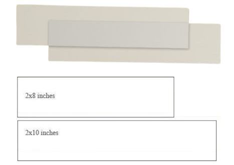 Lexan Clear Plastic Nameplate Insert