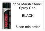 ANB Marsh Black Stencil Ink 11oz