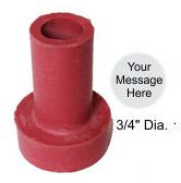 Rubber Pencil Cap Stamp