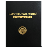 NOTARY RECORD JOURNAL - Hard Cover