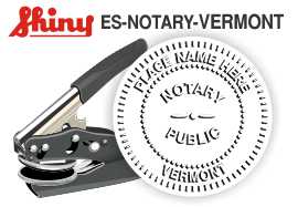 Vermont Notary Embosser
Vermont Notary Public Embossing Seal
Vermont Notary Public Seal
Vermont State Notary Public Embossing Seal