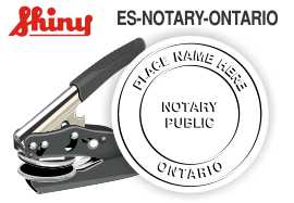 Ontario, Canada Notary Embosser
Ontario, Canada Notary Embossing Seal
Ontario, Canada Notary Public Seal
Notary Public Seal
Notary Seal