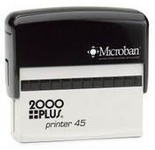 2000 Plus Printer P-45 Self Inking Stamp
COLOP Printer P-45 Self Inking Stamp
