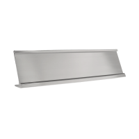 Standard Desk Aluminum Holder 1-1/2"x10