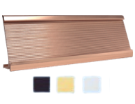 2"x8" Desk Nameplate Holder