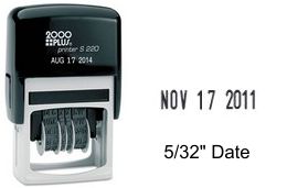 COLOP S-120 Self Inking Line Dater