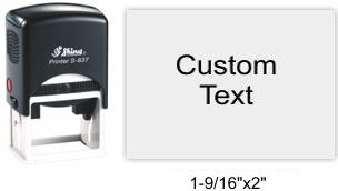 S-837 Shiny Self Inking Stamp