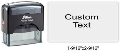 S-845 Shiny Self Inking Stamp