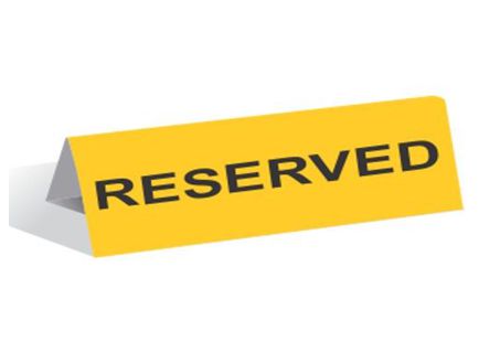 1" x 4" Engraved Table Top Tent Sign
Tent Signs
Table Top Tent Sign