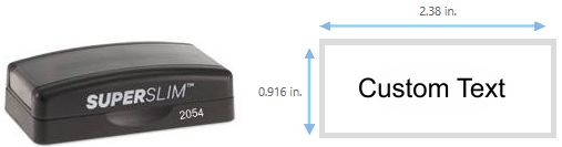 Trodat 2054 SuperSlim Stamp