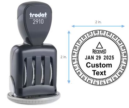 Trodat 2910 24 Hour Time Dater
Trodat 2910/U24