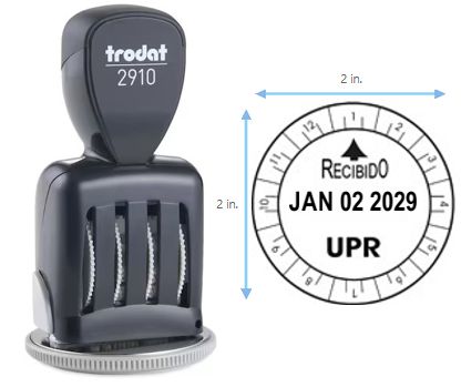 Trodat 2910 12 Hour Time Dater
Trodat 2910/U24