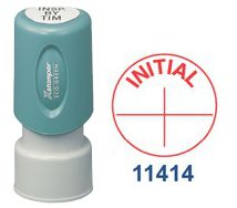 11414 Initial Round Xstamper Stock Stamp