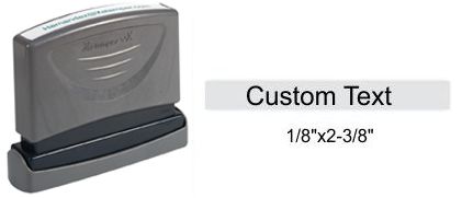 C05 - XstamperVX Pre-Inked Single Line Stamp 1/8" x 2-3/8"